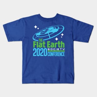 Flat Earth Society 2020 Conference Kids T-Shirt